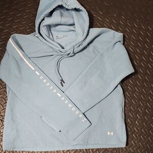 Under Armour Men's Light Blue Hoodie